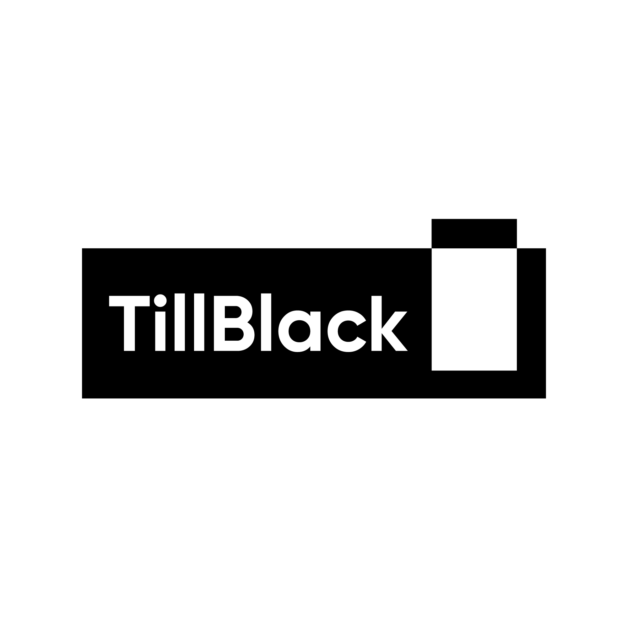 TillBlack logo black